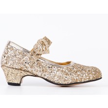 Baby D'S Sparkle Topuklu Ayakkabı Altın 35