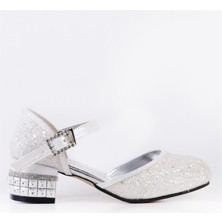 Baby D'S Elsa Topuklu Ayakkabı Beyaz 28