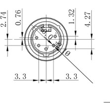 Enova XL25MB 5-Pin Erkek Xlr Audio Konnektör