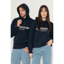 Jack & Jones Logo Baskili Kapüsonlu Sweatshirt - Lakewood