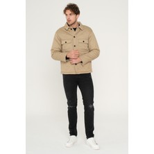 Jack & Jones Erkek Baxter Quılted Düğme Kapamalı Ceket