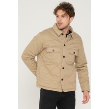 Jack & Jones Erkek Baxter Quılted Düğme Kapamalı Ceket