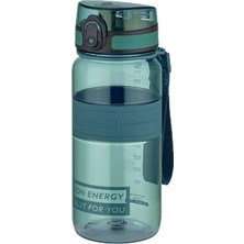 Uzspace 650ML Standart Boy Silikon Gövde Tritan Su Matarası