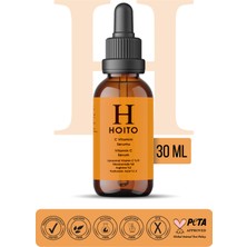 HOITO C Vitamini Serumu 30ML-LIPOSOMAL Vitamin C % 10 Niacinamide % 8 Arginine % 2 Ha % 1,5