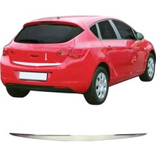 ZNZ Oto Aksesuar Opel Astra J Hb 2010-2015 Arası Krom Bagaj Alt Çıta P.çelik