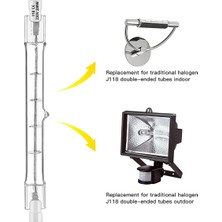 Humble R7S Halojen Ampul 118 mm 200 W 230 V 20'li Paket Halojen Çubuk R7S Halojen Ampul R7S Kısılabilir Halojen Çubuk Lamba Işıkları (Yurt Dışından)