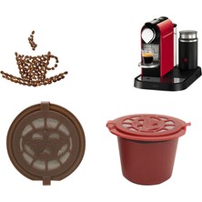 Humble Nespresso Makineleri Için 20 Adet Paslanmaz Çelik Filtre Yeniden Kullanılabilir Kahve Kapsülleri (B) (Yurt Dışından)