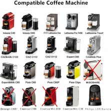 Humble Nespresso Için Doldurulabilir Kahve Kapsülü Sabotaj Yeniden Kullanılabilir Kahve Pod Barista Espresso Makinesi-B Için Coffeeware Aksesuarları (Yurt Dışından)