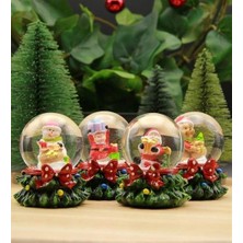 Piraye Gift Yılbaşı Noel Kar Küresi Christmas Çam Ağacı