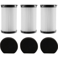Galaxy Moosoo D600 D601 Cecotec Thunderbrush 520 Için 3 Adet Hepa Filtre (Yurt Dışından)