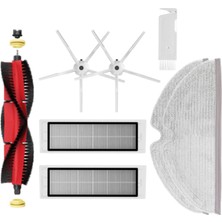 Galaxy Hepa Filtre Ana Fırça Paspas Bezi Yan Fırça Xiaomi Roborock S5 Için (Yurt Dışından)