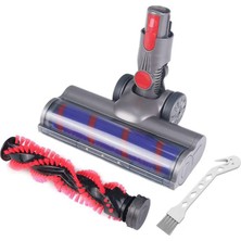 Galaxy Dyson V7 V8 V10 Yumuşak Rulo Fırça Çubuğu LED Farlar Zemin Fırçası Için (Yurt Dışından)