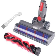 Galaxy Dyson V7 V8 V10 Yumuşak Rulo Fırça Çubuğu LED Farlar Zemin Fırçası Için (Yurt Dışından)