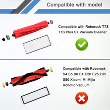 Galaxy Roborock S7 S70 Aksesuarları Için Ana Fırça Yan Fırça Hepa Filtre (Yurt Dışından)