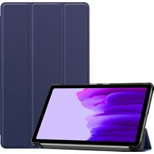 Aqqogib Galaxy Tab A7 Lite Kapak 8.7" 2021 SM-T220 T225 Için, 8.7" Samsung Galaxy Tab A7 Lite 2021 Için Ince Hafif Kapak Standı Kılıfı - Koyu Mavi (Yurt Dışından)