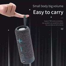 Aqqogib Wekity Bluetooth Hoparlör - 24W Taşınabilir Hoparlör, 360° Çevresel Ses, Geliştirilmiş Bas, Kablosuz Çift Eşleştirme, Ipx7 Su Geçirmez, Gri (Yurt Dışından)