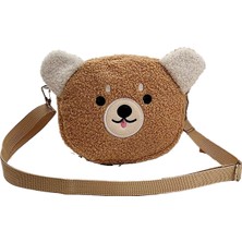 Wwsj Omuzdan Askili Çanta Peluş Bebek Crossbody Çanta (Yurt Dışından)