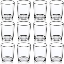 Mutlu Adım 12 Adet 4,5X6CM Shot Bardağı Cam Mumluk Bardak