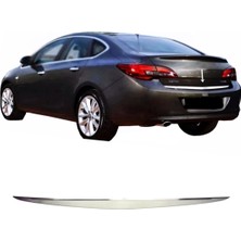 ZNZ Oto Aksesuar Opel Astra H 2010-2015 Arası Sedan Krom Bagaj Alt Çıtası P.çelik