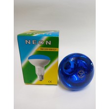 Neon 60 Watt R80 Infradet Mavi Isıtıcı Ampül E27 Duylu