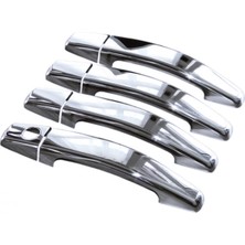 ZNZ Oto Aksesuar Opel Astra 2004-2015 Arası Krom Kapı Kolu 4 Kapı P.çelik