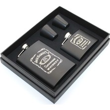 Piramigo 2'li Çelik Matara Seti-Viski, Konyak Matara Seti