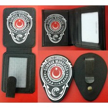 Aldatmaz 2-Ad Gümrük Muhafaza  Rozetli Cüzdanı,kemer Rozeti 1AD Al,sadece Kurum Adresine Gönderilir