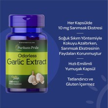 Puritan's Pride Odorless Garlic Extract 1000 Mg 100 Kapsül