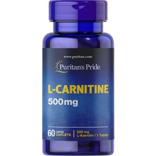 Puritan's Pride L-Carnitine 500 Mg 60 Tablet