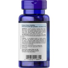 Puritan's Pride L-Carnitine 500 Mg 60 Tablet