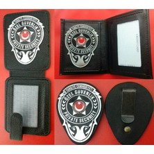 Aldatmaz Özel Güvenlik Rozetli Cüzdanı  2AD + Kemer Rozeti 1AD Al,sıvıle Satılmaz.