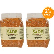 Sade Organik Sade Gurme Sebzeli Ev Tarhanası 500 gr 2'li Paket