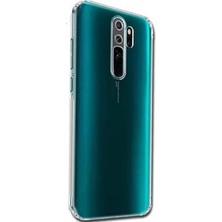 CepStok Xiaomi Redmi Note 8 Pro Kılıf Şeffaf Kamera Korumalı 1.5mm Yumuşak Silikon