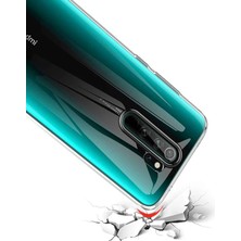 CepStok Xiaomi Redmi Note 8 Pro Kılıf Şeffaf Kamera Korumalı 1.5mm Yumuşak Silikon