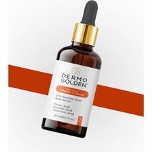 Dermo Golden Vitamin C Serum - Renk Tonu Eşitleyici Canlandırıcı Cilt Bakım Serumu 30 ml