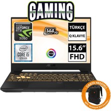 ASUS Tuf Gaming F15 FX507ZC4-HN205A12 I5-12500H 64GB 2tbssd RTX3050 15.6" Fullhd Freedos Taşınabilir BILGISAYAR-CNT013