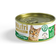 Nutri Feline 85GR Ton&tavuk Etli Ciğerli 32ADET Yaş Kedi Maması