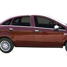 Ebal Oto Fiat Linea Krom Cam Çıtası 8 Prç. 2007 ve Üzeri P.Çelik