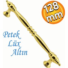 Badem10 Petek Lüx Altın Mutfak Mobilya Çekmece Dolabı Dolap Kapak Kulpu Kulbu Düz Metal Kulp Kulpu 128 mm