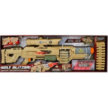 Lanard Toys Belt Blitzer 18 Mermili Sünger Dart Atan Tabanca - Kahverengi