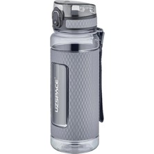 Uzspace 800ML Silikon Korumalı Kaydırmaz Gövde Tritan Su Matarası
