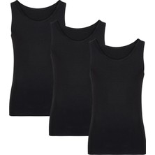 Thermoform Bambu Erkek Atlet Siyah 3'lü Paket