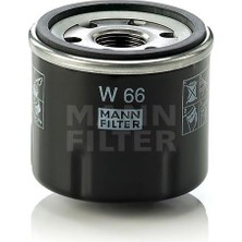 Yağ Filtre Logan Sandero Clio 2-3-4 Kangoo Modus Symbol Twingo 1,0 1,2 D4F 15208-00QAG Mann W66