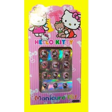 Monicatime Kendinden Yapışkanlı Çocuk Takma Tırnağı Hello Kitty