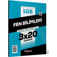 Marka Yayınları 2025 LGS Genel Tüm Konular Fen Bilimleri 3X20 Deneme