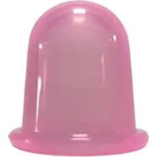 Naturachi Silikon Yüz & Boyun Masaj Kupası Pembe Renk Orta Boy