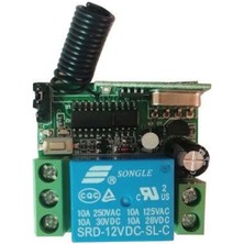 Emay Center 433 Mhz Rf Uzaktan Kumanda 10A Rf Alıcı Verici Transmitter Receiver 12V 1