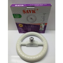 Şavk LED Simit Ampül 20 W 3000K Gunışığı Işık Şavk