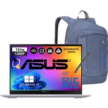 Asus Vivobook S 14 Flip TP3402VA-LZ187W Intel Core I5-1335U 24GB Ram 2tb SSD 14'' IPS Dokunmatik Kalemli W11 Home Taşınabilir Bilgisayar Csrtech Çanta Hediye