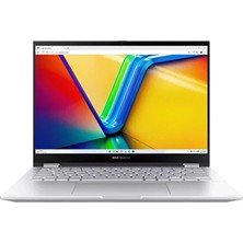 Asus Vivobook S 14 Flip TP3402VA-LZ187W Intel Core I5-1335U 24GB Ram 2tb SSD 14'' IPS Dokunmatik Kalemli W11 Home Taşınabilir Bilgisayar Csrtech Çanta Hediye